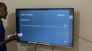 Please Scan Channels Fix on SkyWorth Android Smart TV 100 Works [upl. by Ayatnwahs]