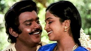 Tamil Songs  Thegam Sirakadikkum Video Songs  Naane Raja Naane Mandhiri  Vijayakanth  Radhika [upl. by Nosnarb]