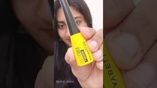 Maybelline Eyeliner ❌ Review  Bold black kajal  shortvideos viralshorts [upl. by Nnyleuqaj]