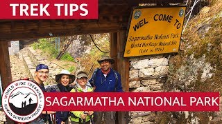 Sagarmatha National Park  Home of Mt Everest  Trek Tips [upl. by Pardner]