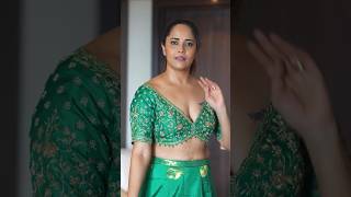 Anasuya Bharadwaj hot photoshoot hotactressphotoshoot actresscleavage hotactressfitdress [upl. by Gilliam]