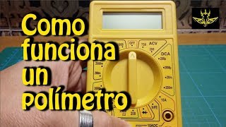 Como funciona un polímetro [upl. by Elsi]