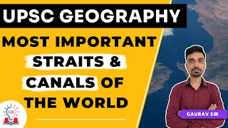 3 Important Canals  Straits  Channels  Isthmus of the world [upl. by Akinak]