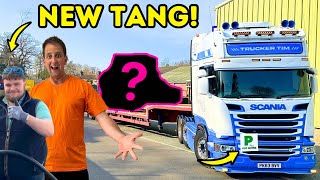 I MOVE A VERY DIFFERENT TRACTOR  NEW DRIVER TANG ASSESSMENT  truckertim [upl. by Arabele]