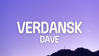 Dave  Verdansk Lyrics [upl. by Nayhr327]