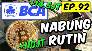 Nabung Rutin Bitcoin Vs BBCA Ep92 [upl. by Harberd]