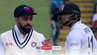 Virat Kohli and Jonny Bairstow have a HEATED exchange 😳🔥 [upl. by Elatsyrc167]