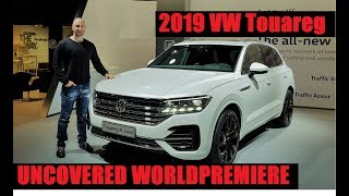 NEW VW Touareg 2019  UNCOVERED  Interior  Exterior [upl. by Schaffer753]