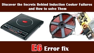 Induction Cooker  Unveiling Common Failures and Troubleshooting [upl. by Manup921]