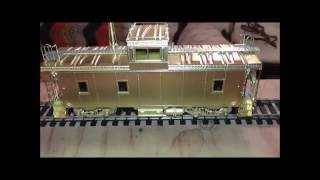 HO Brass Overland Models UP CA7 Caboose Union Pacific Mint UP OMI Ajin Korea [upl. by Downs]