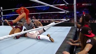 WWE Main Event Brie Bella vs Becky Lynch Brie Bella Hometown [upl. by Jana]