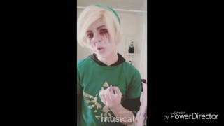 Creepypasta cosplay Musically 2 [upl. by Akemed741]