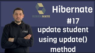 17 Hibernate  Hibernate update student using update method [upl. by Coffeng889]