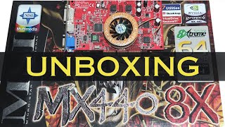 Unboxing MSI MX440 8X 64MB and testing 22 years old GPU [upl. by Enelrihs67]