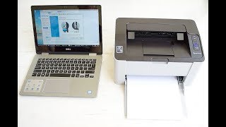 Unboxing and Wireless setup Samsung Xpress M2020W M2022W M2024W M2026W M2028W Laser Printer [upl. by Selda]