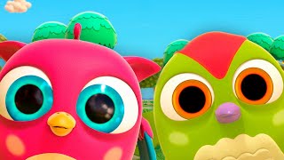 Hop Hop the Owl 🦉 The Abacus  Educational cartoons for kids  Kids learning videos [upl. by Arannahs]