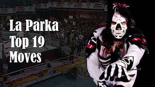 La Parka WCW Top 19 Moves [upl. by Kosel]