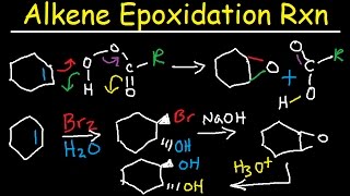 Alkene Epoxidation Reaction Mechanism  Peroxy Acid MCPBA [upl. by Gurney420]