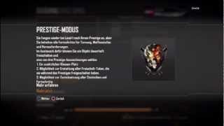 BlackOps2  Prestige Meister Alarm  Rage Runde Stock amp Stein [upl. by Thoma73]