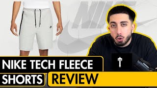 Nike Tech Fleece Shorts Review  Sizing Features etc [upl. by Eilraep]