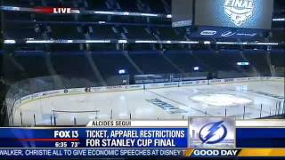 Blackhawks fans mad about Tampa Bay Lightning ticket restrictions [upl. by Hugibert133]