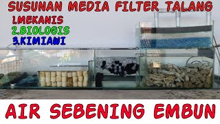 Media Filter Talang  Top Filter Arwana Discuss Auto Jernih arwana discuss filter topfilter [upl. by Nnire328]