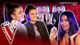 Nawanjana amp Tiney After The Performance  V Clapper  Exclusive  The Voice Sri Lanka [upl. by Arbmat]