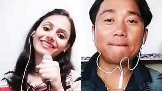 Jo meri rooh ko with kanika katariya karaoke by kamal thapa ambala [upl. by Noelopan362]