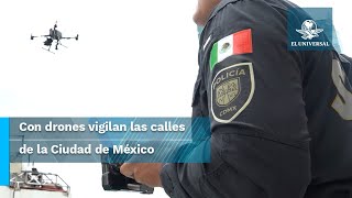 Estos “drones policías” muestran cómo ha avanzado la inteligencia en la CDMX SSC [upl. by Analise]