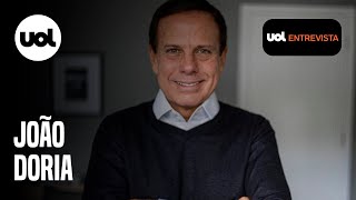 Doria fala de eleições governo Bolsonaro Lula voto em 2022 golpe e mais  UOL Entrevista [upl. by Malita789]