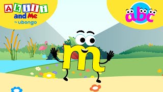 Letter M in the Mountains  The Alphabet in Magical Lands  ABC Learning for Toddlers [upl. by Yrrol30]