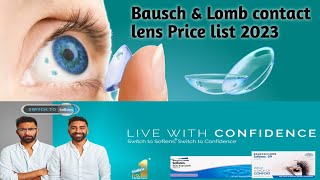 Unbelievable Bausch amp Lomb Contact Lens Prices for 2023 [upl. by Eilyk754]