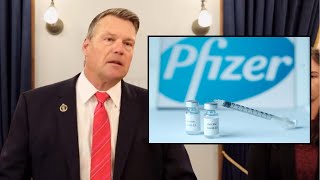 WATCH Kansas AG Announces Lawsuit Against Pfizer for Misleading the Public [upl. by Ardnek]