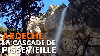 Randonnée Ardèche  la Cascade de Pissevieille [upl. by Notrab]