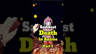 Three saddest deaths in Anime History Part3 anime explained fyp korosensei ace jiraiya [upl. by Jori]