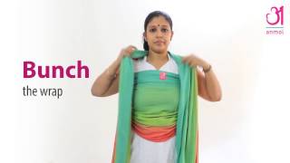 How to Use the Anmol Handwoven Wrap  Front Wrap Cross Carry [upl. by Cousin36]