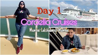 Day 1 on Cordelia Cruise Mumbai to Lakshadweep cordelia cordeliacruise lakshadweep viral [upl. by Aivatahs679]