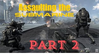 Assaulting the Submarine call of duty modern warfare 3 gaming callofduty games viral [upl. by Itoc]