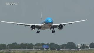 spotting airplanes at schiphol airport amsterdam polderbaan [upl. by Pamela]