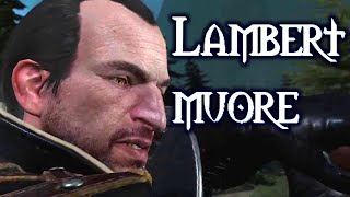 The Witcher 3 Scelte ITA Lambert muore La Battaglia di Kaer Morhen [upl. by Nachison]