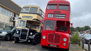 Buses at Aldridge Transport Museum amp Around Aldridge 2272023 [upl. by Min]