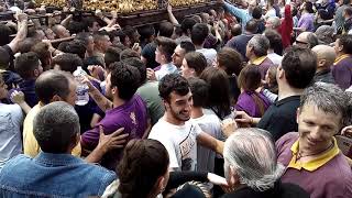 Viernes Santo Priego de Córdoba 2019 subida antes de llover [upl. by Nawad]