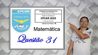 QUESTÃO 31 EPCAR 2024 Polinômios [upl. by Bencion735]