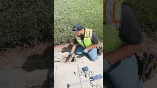 Underground Cable Locators  How To Pull Electrical Wiring electrician electrical electricity [upl. by Bauske]