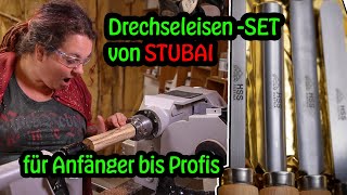 Basis Drechseleisen Set von STUBAI für Einsteiger mit Anspruch auf Qualität und Profis [upl. by Lubba59]