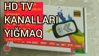 Star Track resıvırındə HD TV kanalları yığmaq [upl. by Eskill915]