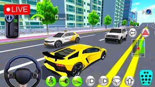 3D Driving Class Simulation  Funny Police Officer Refuel His Super Car Gas Crazy Driving Gameplay [upl. by Hofstetter]