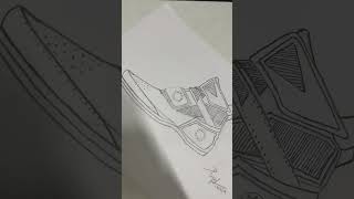 Shoe design how to draw shoes…shoe sketches [upl. by Edyaj392]