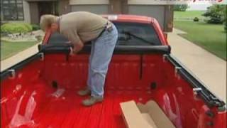 How to Install TruXedo TruXport RollUp Tonneau Cover on a Ford F150 [upl. by Suirred]