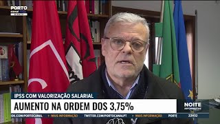 Porto Canal 23022024  IPSS com valorização salarial  José Ricardo Coelho [upl. by Anaizit]